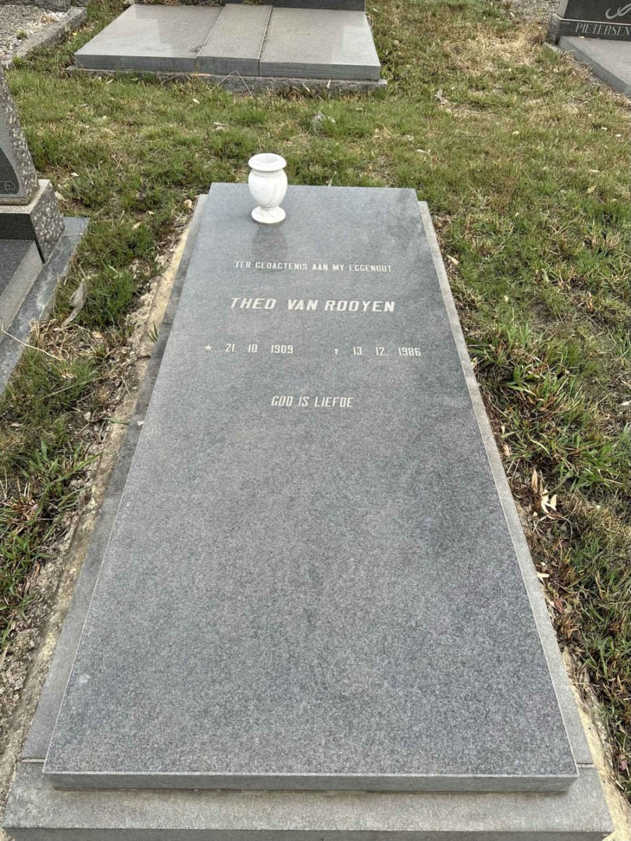 ROOYEN Theo, van 1909-1986