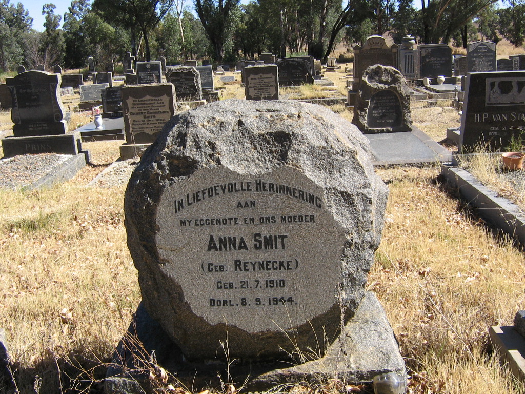 SMIT Anna nee REYNECKE 1910-1944
