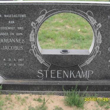 STEENKAMP Johannes Jacobus 1907-1992 &amp; Neeltje Christina NEL 1915-2001