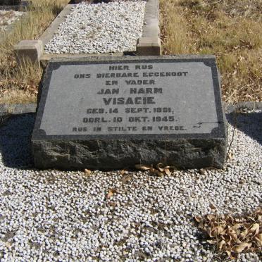 VISAGIE Jan Harm 1891-1945