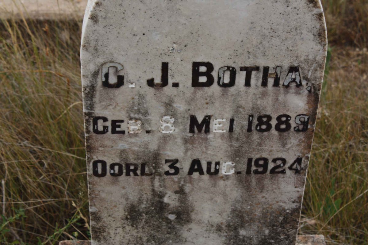 BOTHA C.J. 1889-1924