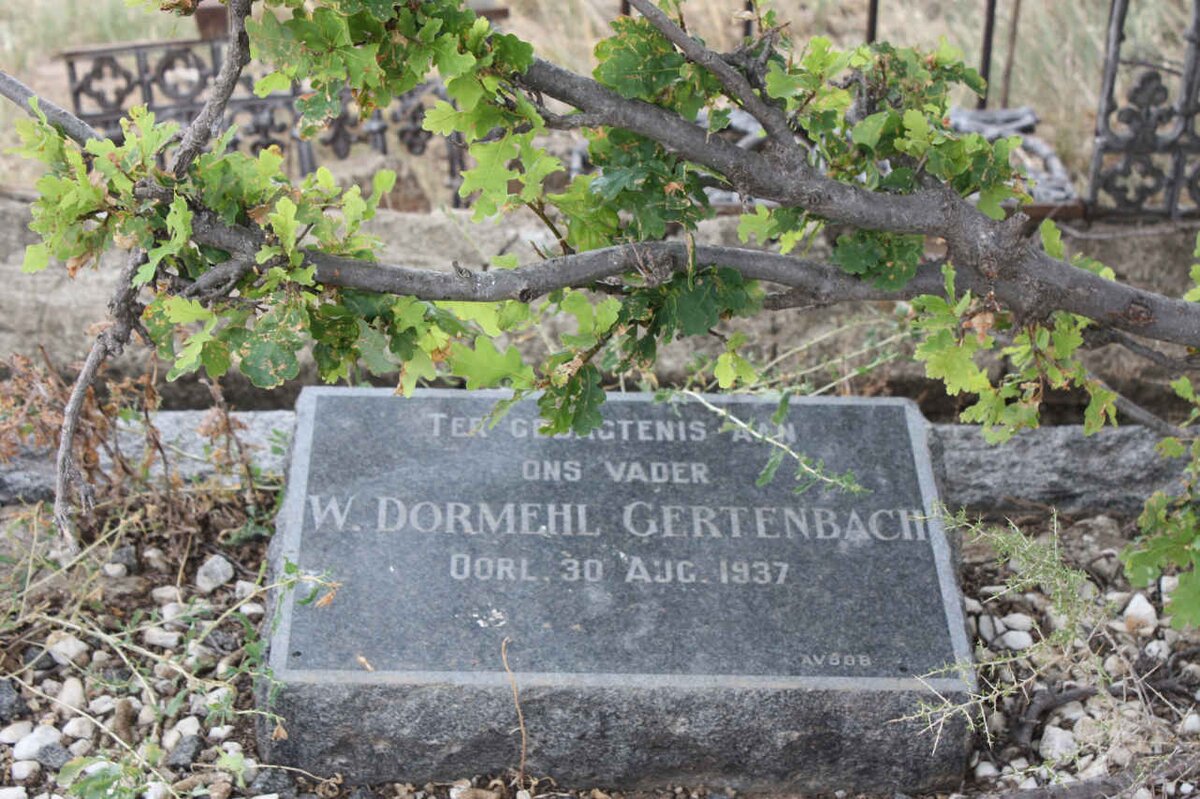 GERTENBACH W. Dormehl -1937