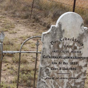 HUMPHRIS Catherina Welhemina 1852-1906