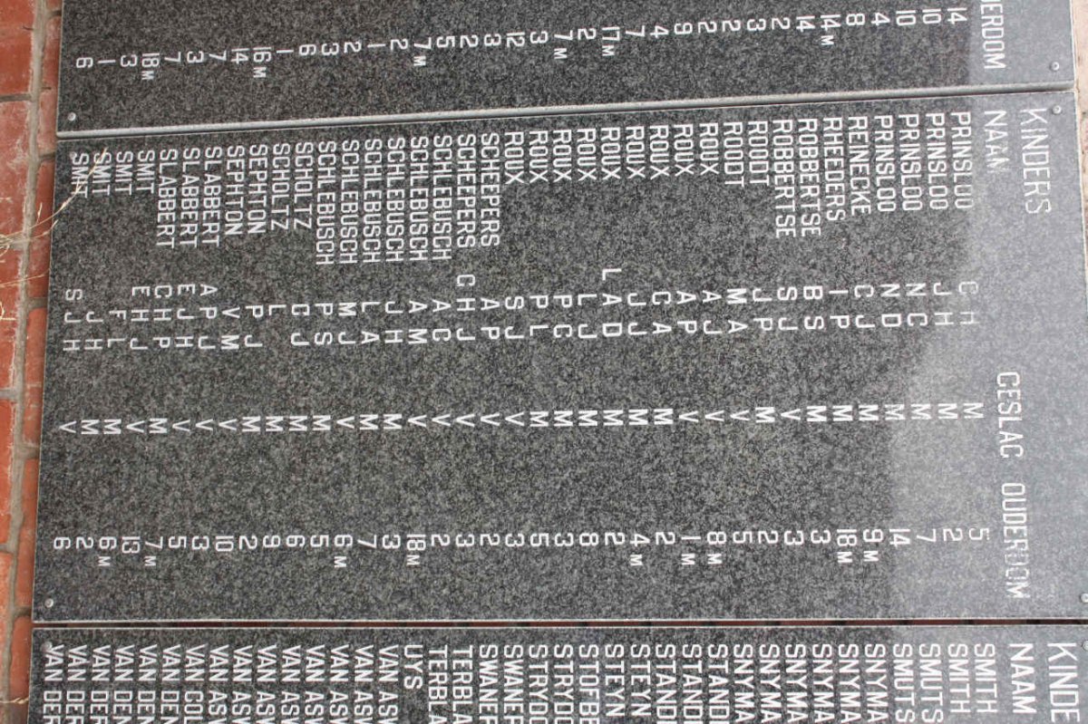 KINDERS: PRINSLOO - SMIT