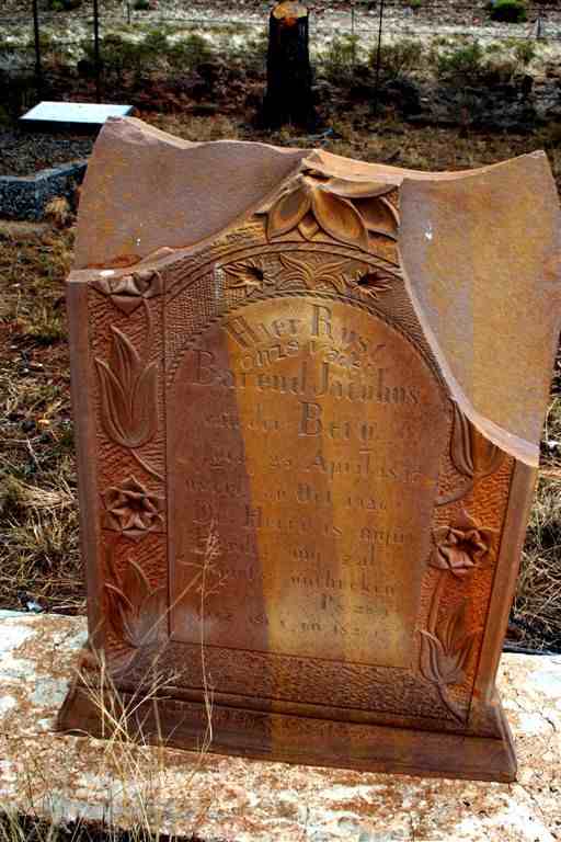 BERG Barend Jacobus, van der 1847-1926