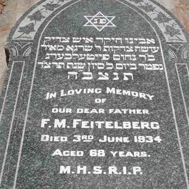 FEITELBERG F.M. -1934