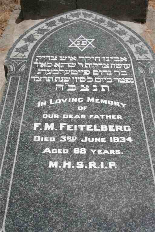 FEITELBERG F.M. -1934