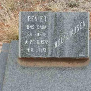 HOLTZHAUSEN Renier 1972-1973