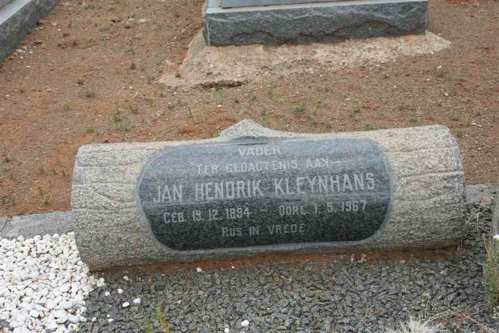 KLEYNHANS Jan Hendrik 1884-1967