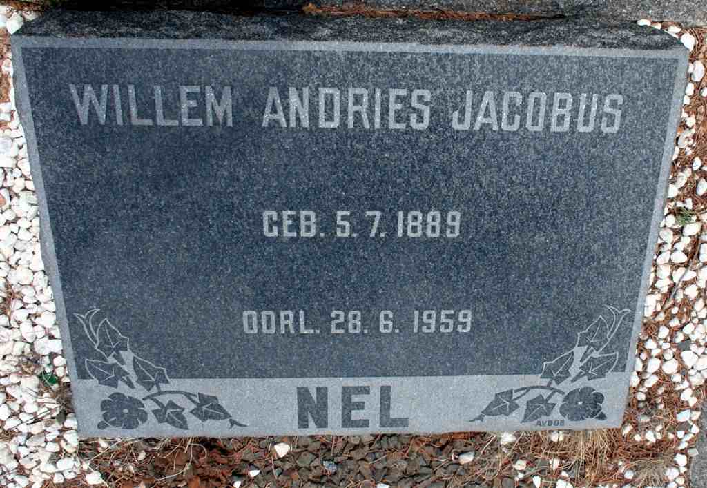 NEL Willem Andries Jacobus 1889-1959