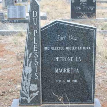 PLESSIS Petronella Magrietha, du 1911-