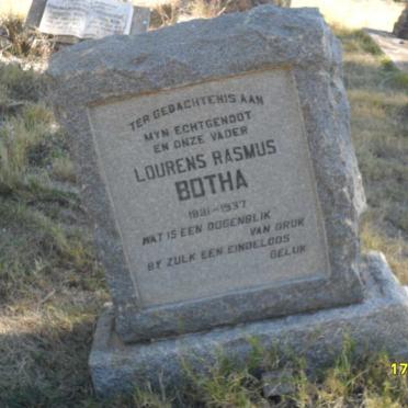 BOTHA Lourens Rasmus 1881-1937