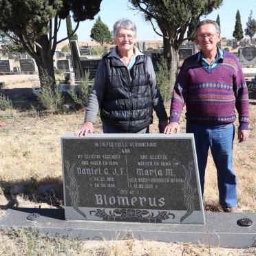BLOMERUS Daniel G.J.F. 1918-1995 & Maria M. formerly BOTHA  nee KOCH 1925-