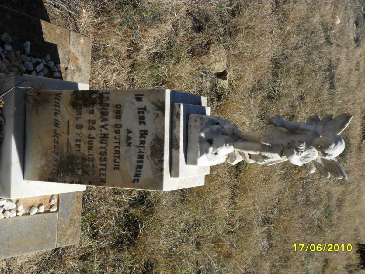 HUYSSTEEN Louisa, v. 1939-1939