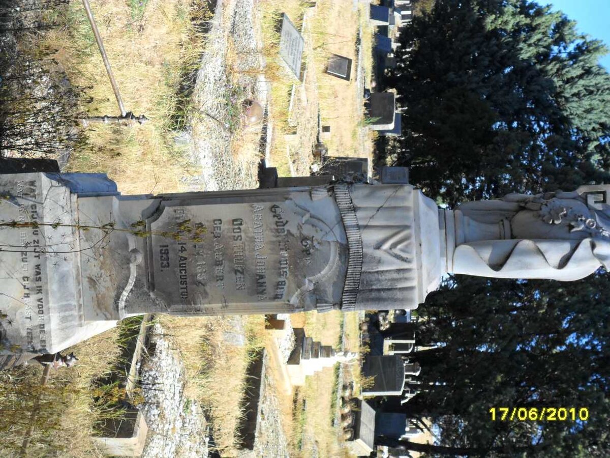 OOSTHUIZEN Agatha Johanna nee ALBERTS 1852-1933