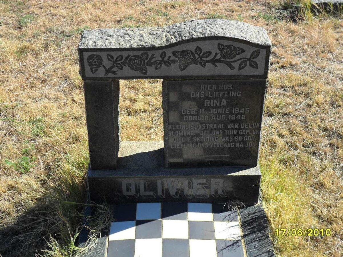 OLIVIER Rina 1945-1948