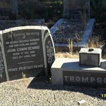 THOMPSON John Edwin Dennis 1918-1951