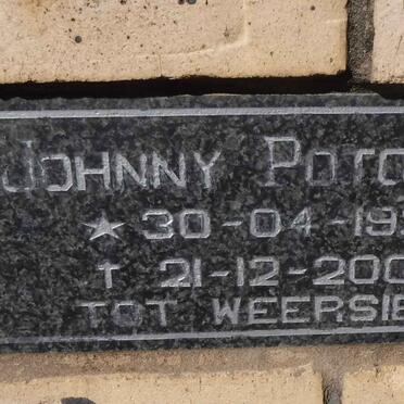POTGIETER Johnny 1924-2004
