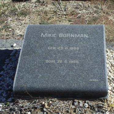 BORNMAN Mikie 1888-1958