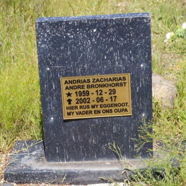 BRONKHORST Andrias Zacharias 1959-2002