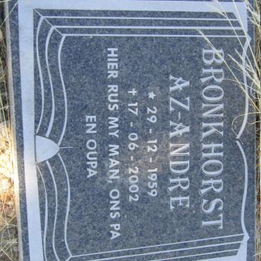 BRONKHORST Andrias Zacharias 1959-2002 