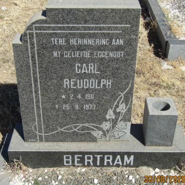 BERTRAM Carl Reudolph 1911-1977