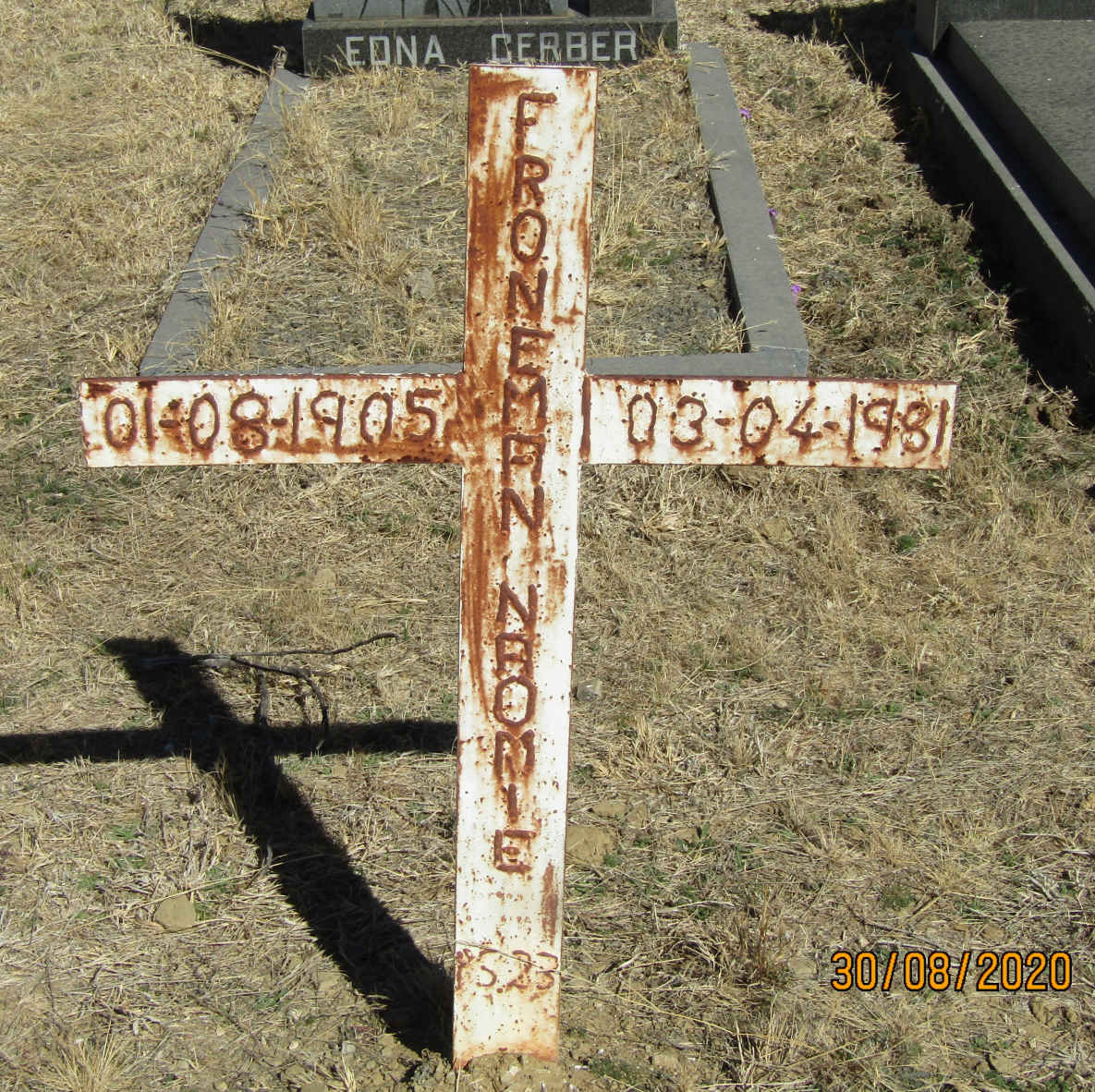 FRONEMAN Naomie 1905-1981