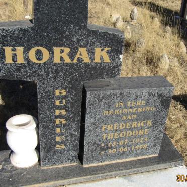 HORAK Frederick Theodore 1923-1998