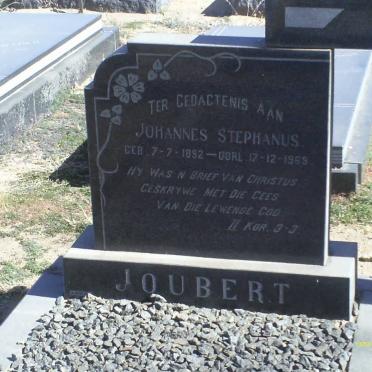 JOUBERT Johannes Stephanus 1892-1969 &amp; Johanna Dolphina PRETORIUS 1906-1968