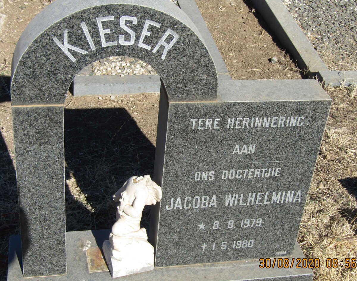 KIESER Jacoba Wilhelmina 1979-1980