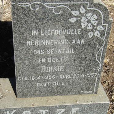 KOTZE Dirkie 1956-1957