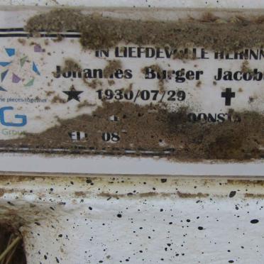 KOTZE Johannes Burger Jacobus Nel 1930-2018 &amp; Johanna Magrieta 1935-2015