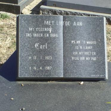 PRINSLOO Carl 1923-1987