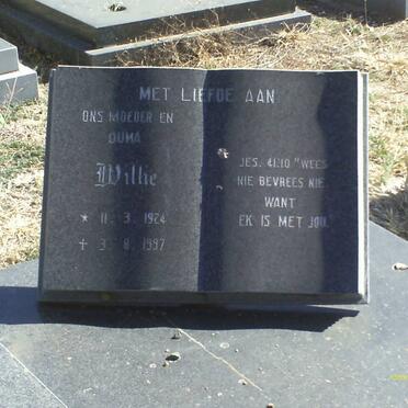 PRINSLOO Willie 1924-1997