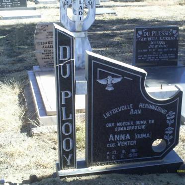 PLOOY Anna, du nee VENTER 1911-1998