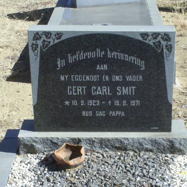 SMIT Gert Carl 1923-1971