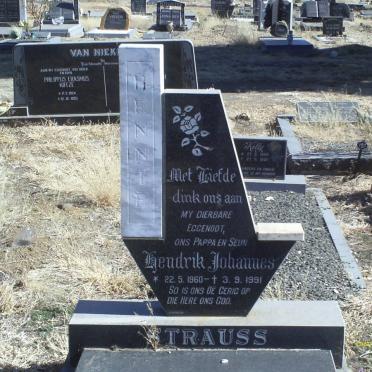 STRAUSS Hendrik Johannes 1960-1991