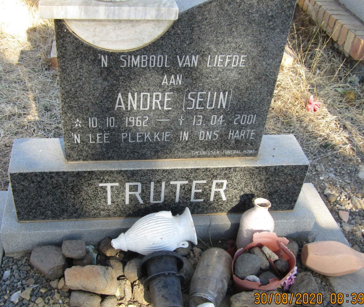 TRUTER Andre 1962-2001