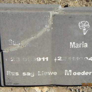 ? Susanna Maria 1911-1994