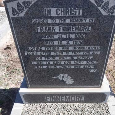 FINNEMORE Frank 1886-1976