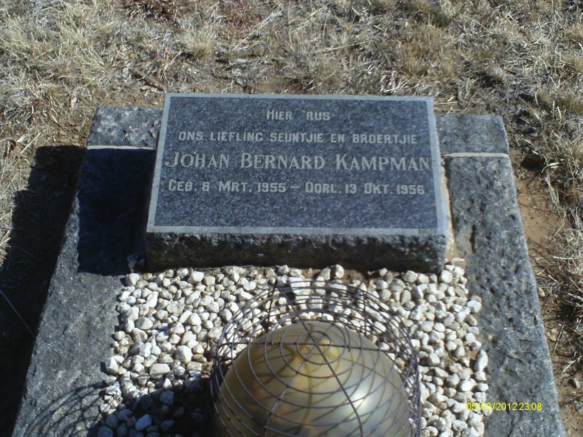 KAMPMAN Johan Bernard 1955-1956