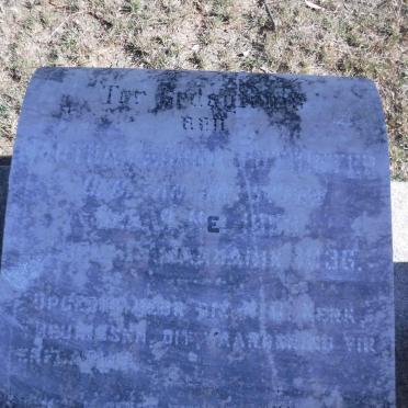 POTGIETER Martha Jacoba nee VAN HUYSSTEEN 1853-1936