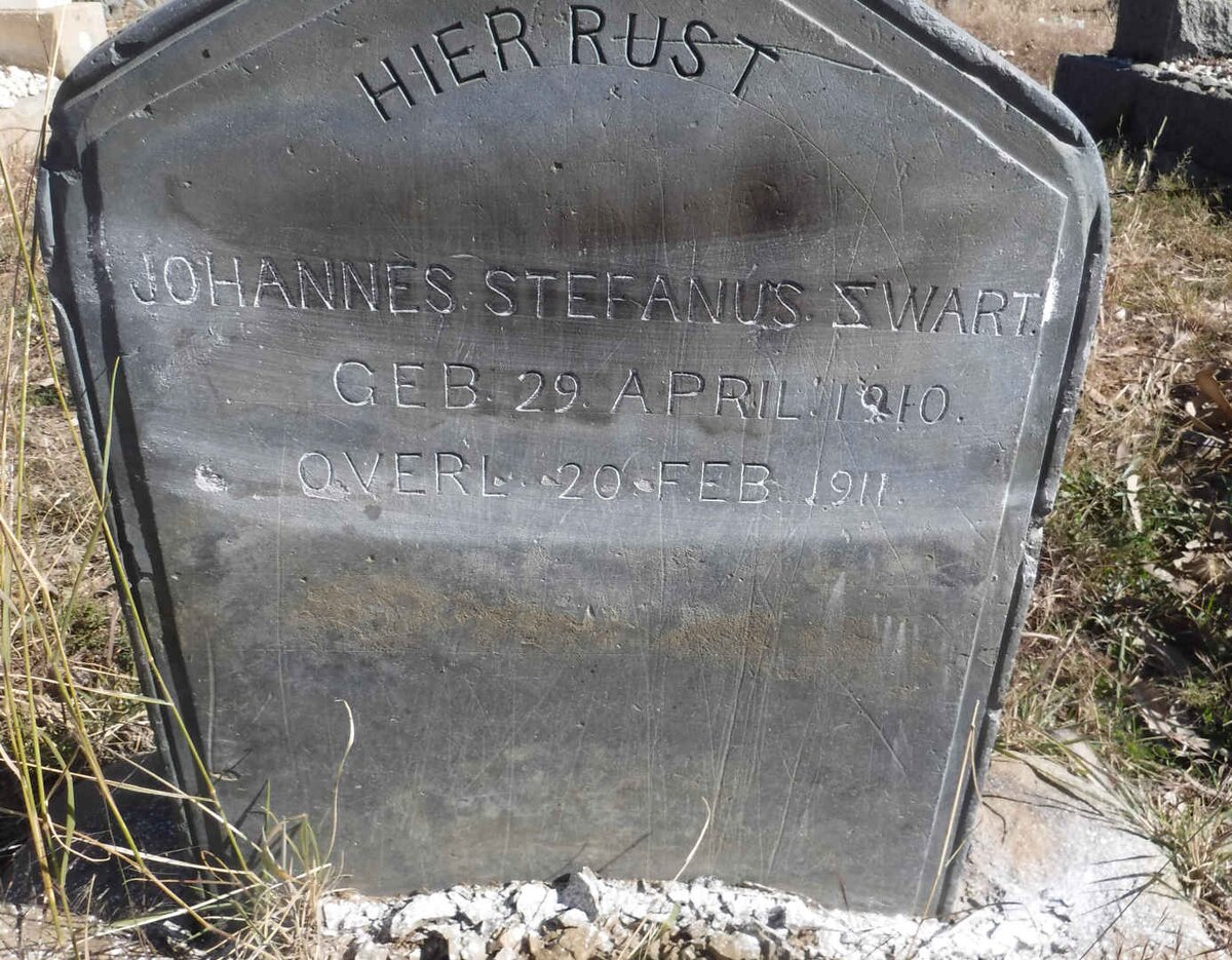 SWART Johannes Stefanus 1910-1911