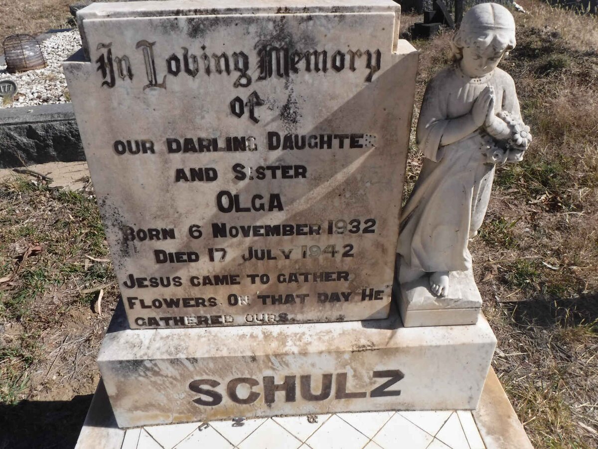 SCHULZ Olga 1932-1942