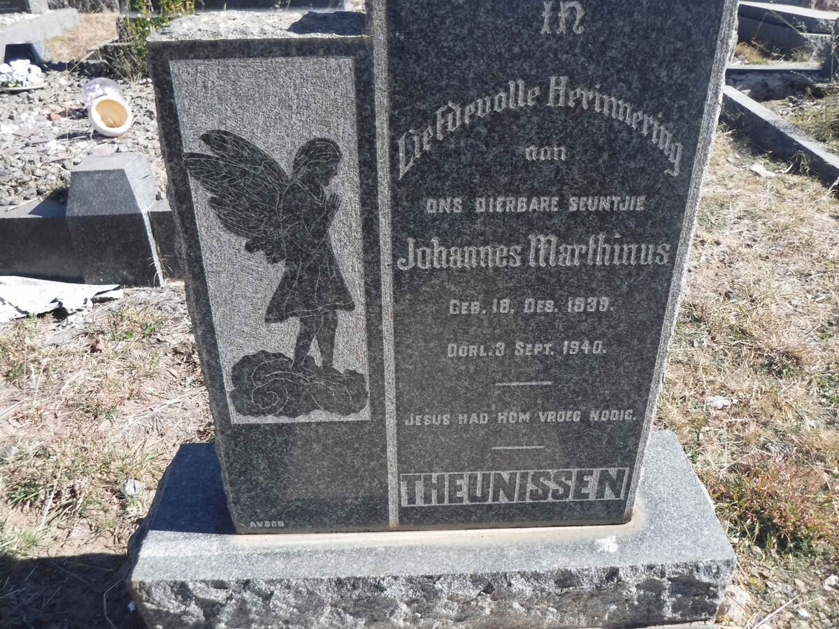 THEUNISSEN Johannes Marthinus 1939-1940