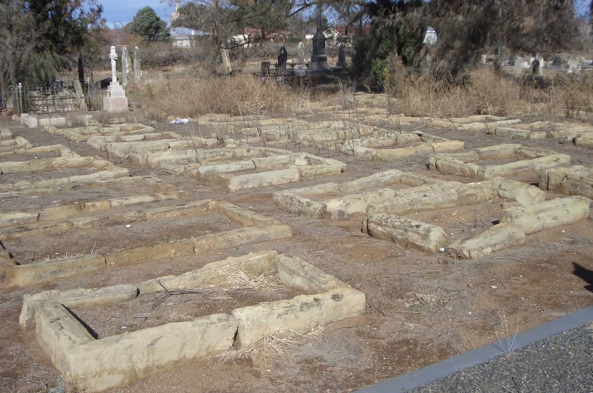 4. Unmarked graves