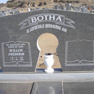 BOTHA Willem Frederik 1927-2001
