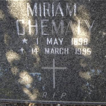 CHEMALY Miriam 1898-1995