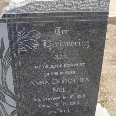 NEL Anna Dorothea nee STRYDOM 1919-1968