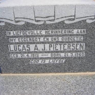 PIETERSEN Lucas A.J. 1912-1960
